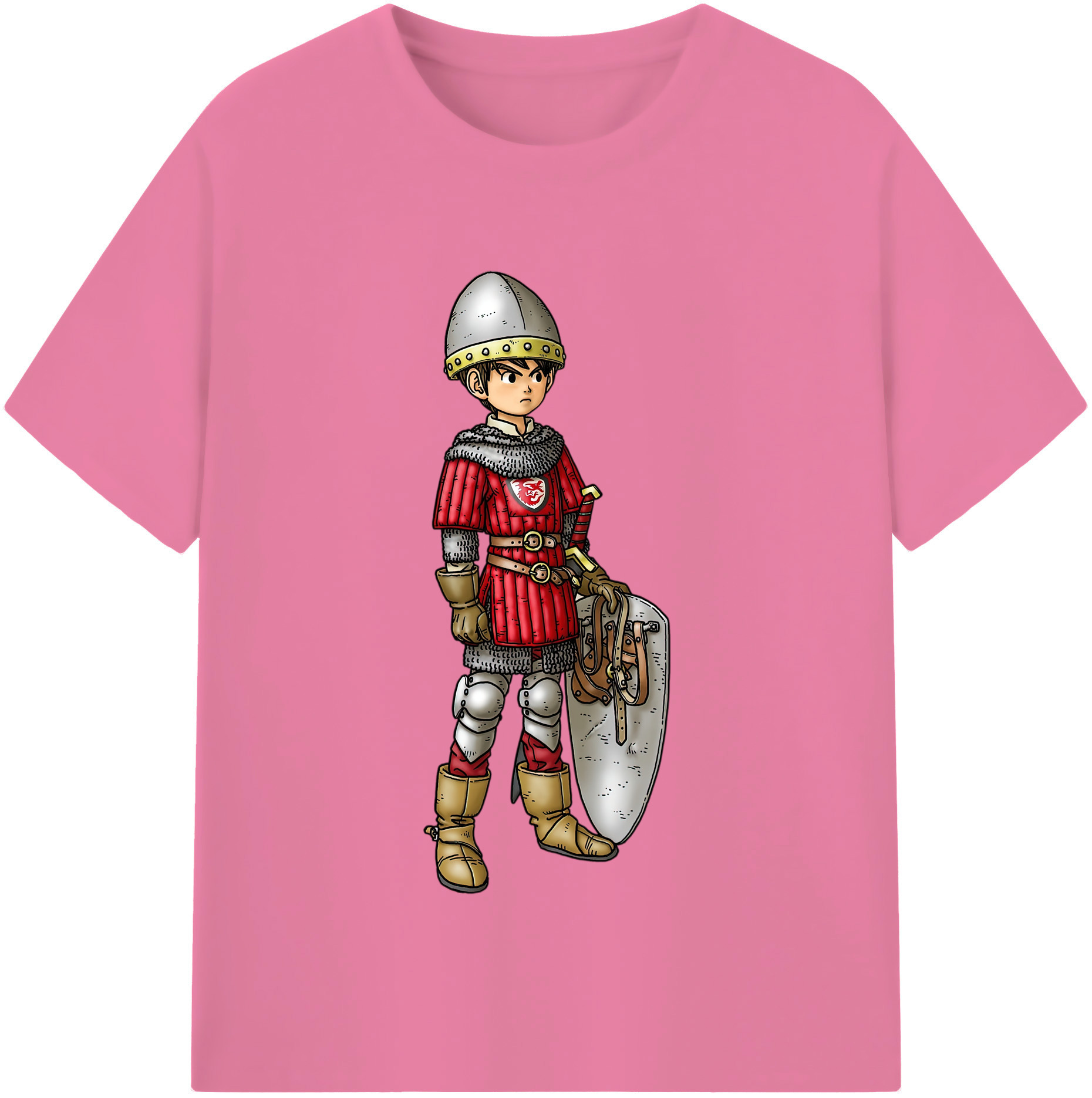 （画像用） ドラゴンクエスト Doragon Kuesuto Dragon Quest 綿100％半袖Tシャツ（フロントプリント）